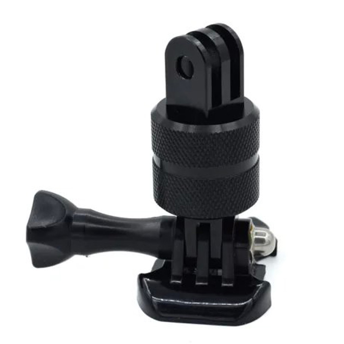 Aluminum 360 Degree Rotating Adapter Mount Swivel Arm Mount for Go pro Connector Gopro hero 1/2/3/3+ 4