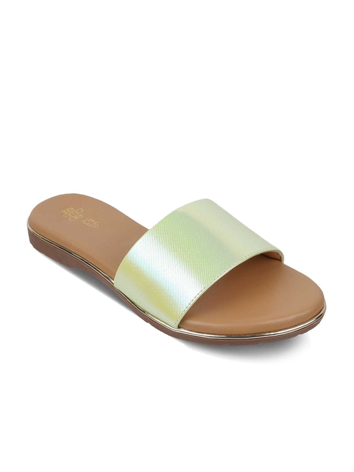 Tresmode Women's Green Casual Sandals