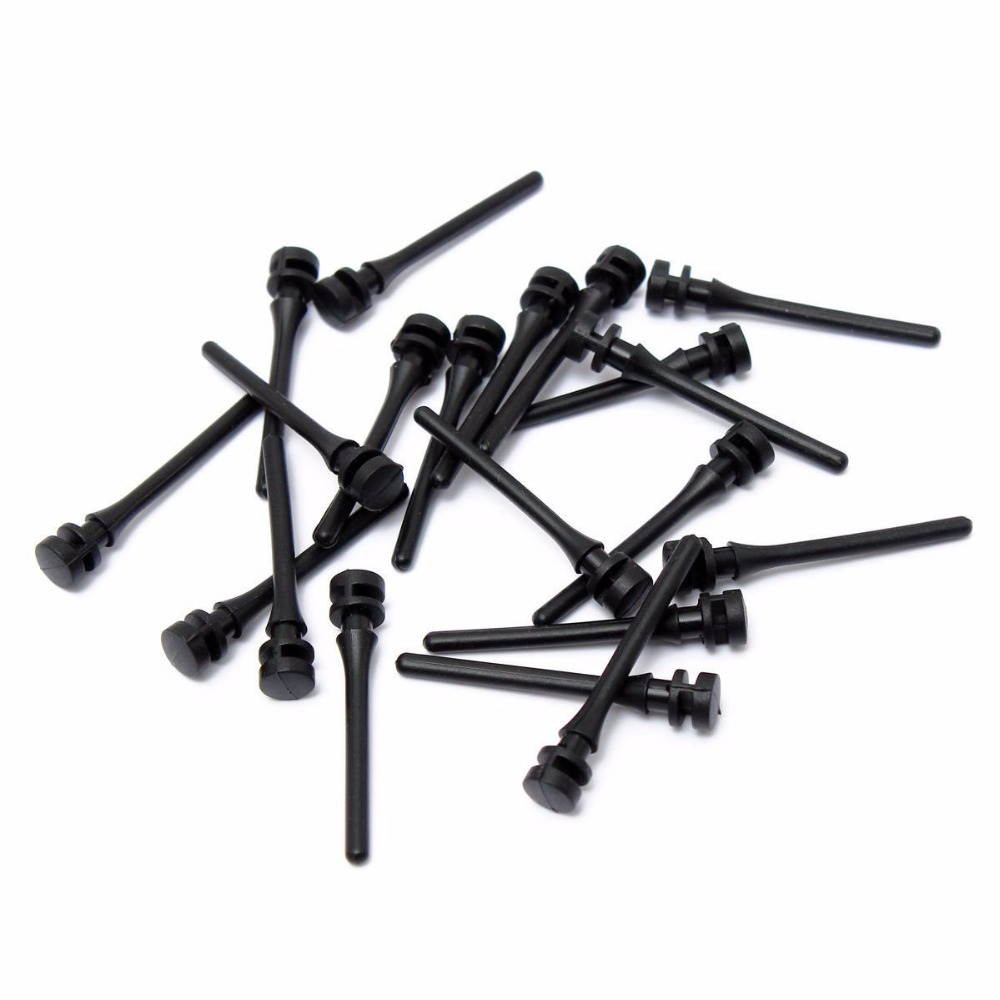20PCS Gdstime Screw Pin Rivet Rubber PC Fan Anti Vibration Mount Silicone Screws Noise Absorbtion Fans computer Rubber Screws