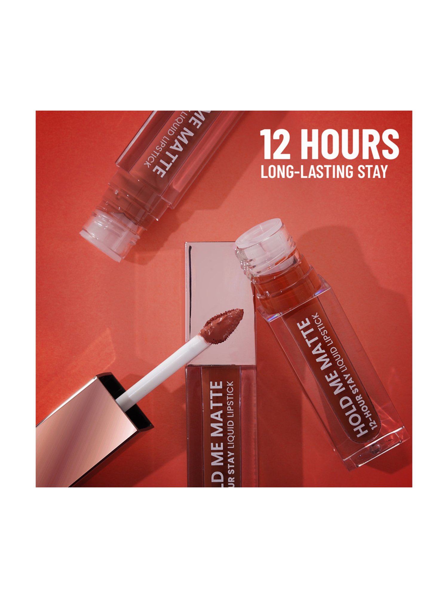 SWISS BEAUTY Hold Me Matte Liquid Lipstick Lover Boy Red - 4.5 ml