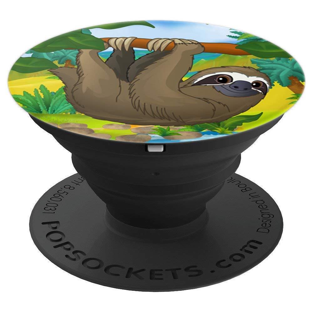 Hanging Sloth Phone Grip - PopSockets Grip and Stand for Phones and Tablets