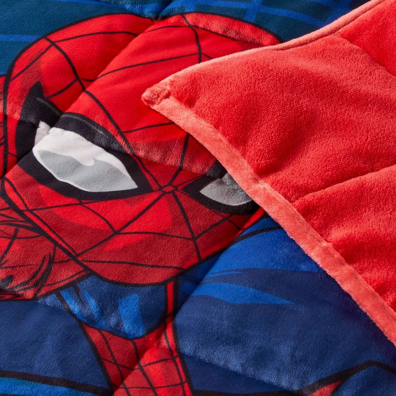 Spider-Man Web Walker Weighted Blanket