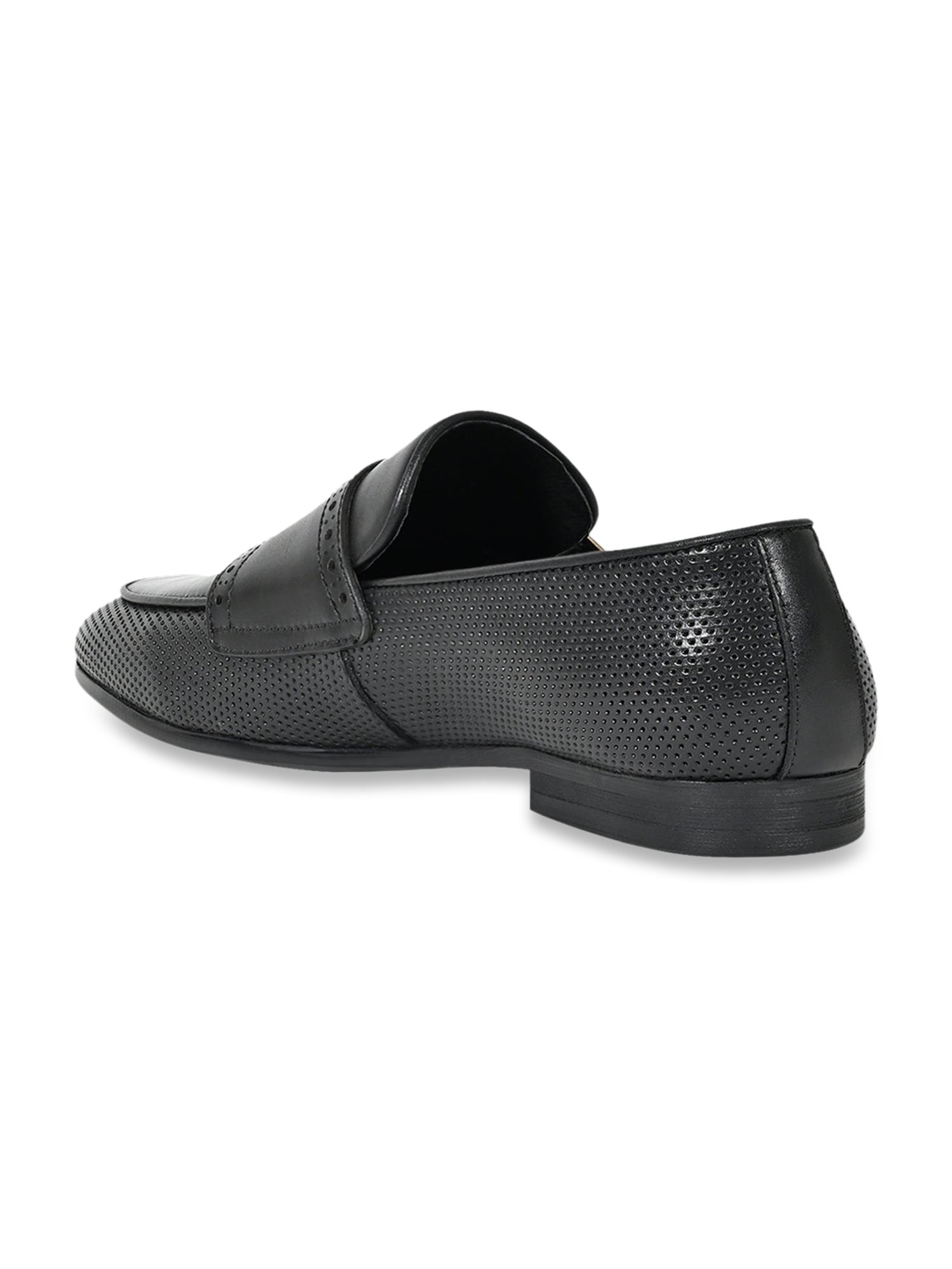 Cobblerz Men's Black Formal Moccasins