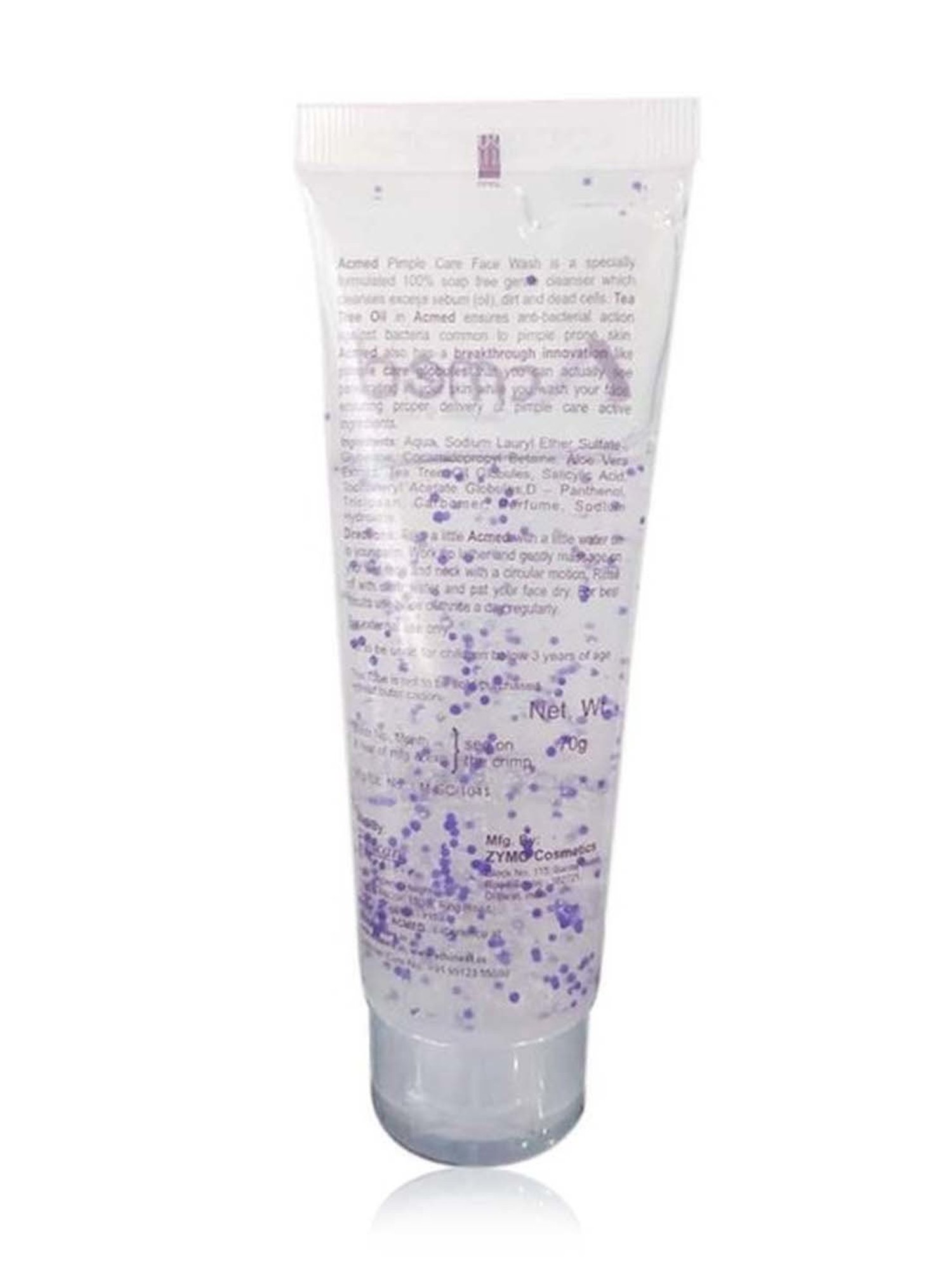 Acmed Pimple Care Face Wash - Pack of 3 (70 gm Each)