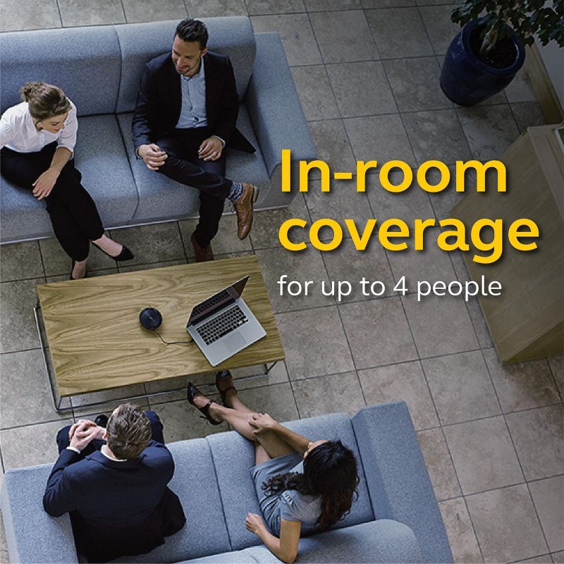 Jabra Speak 510+ MS Portable Speaker for Music and Calls Black