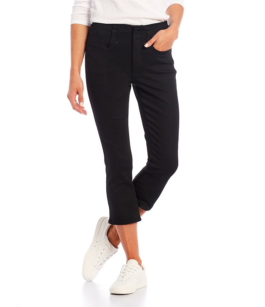 NYDJ Ami Skinny High-Rise Hollywood Waistband Capri Jeans