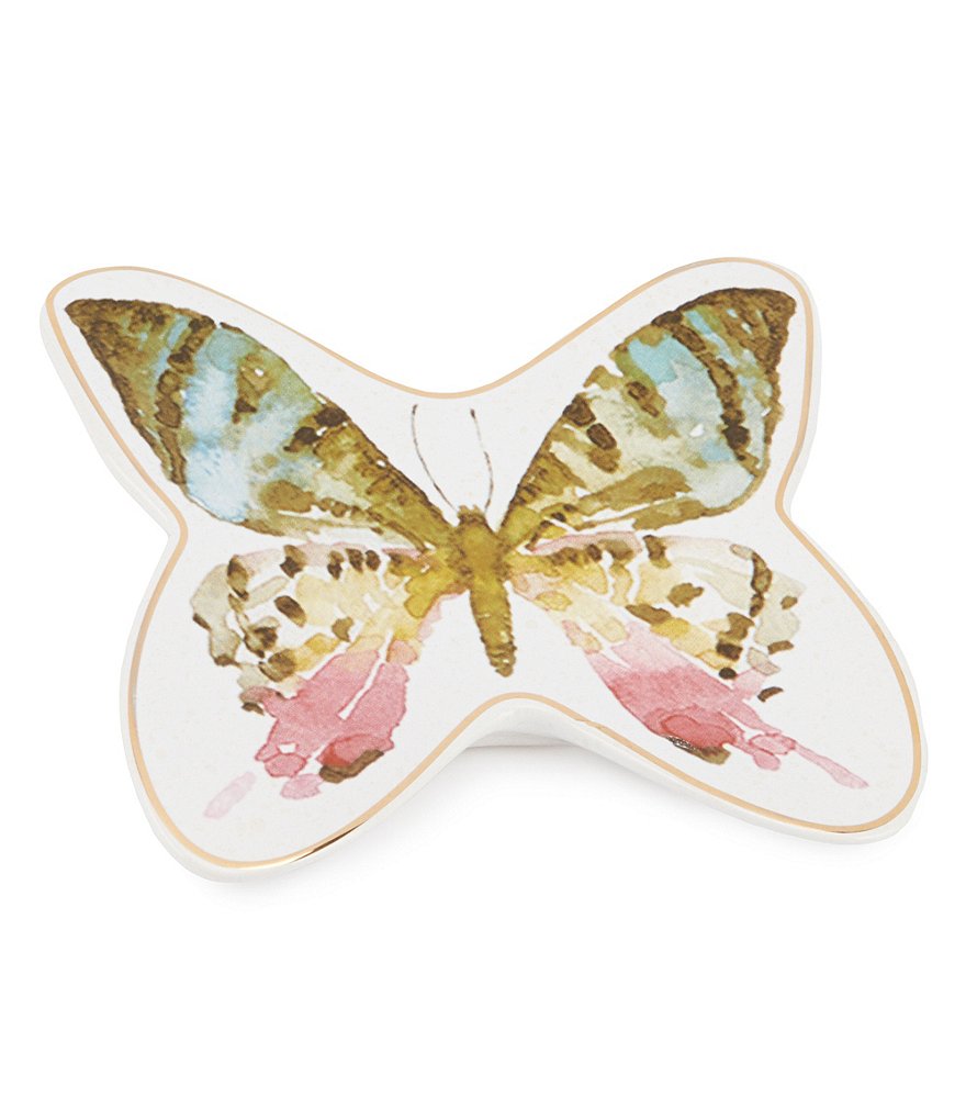 Avanti Linens Butterfly Garden Soap Dish