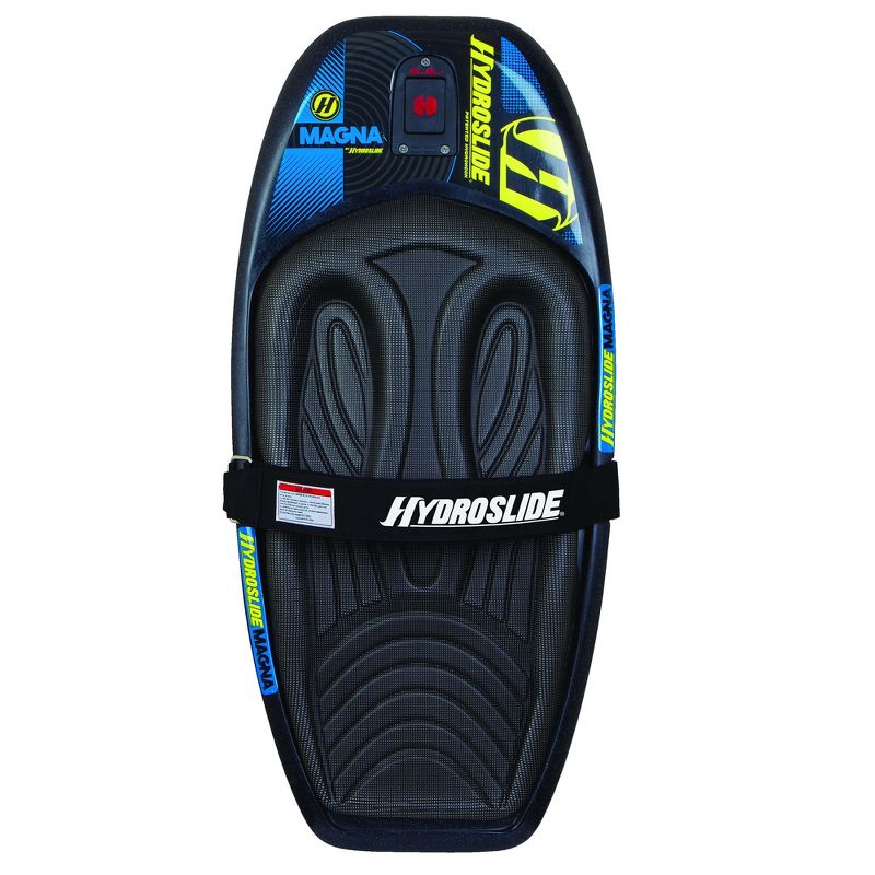 Hydroslide Magna Kids Water Sports Towable Boating Kneeboard with Handle & Hydro Hook Tow Point, Blue
