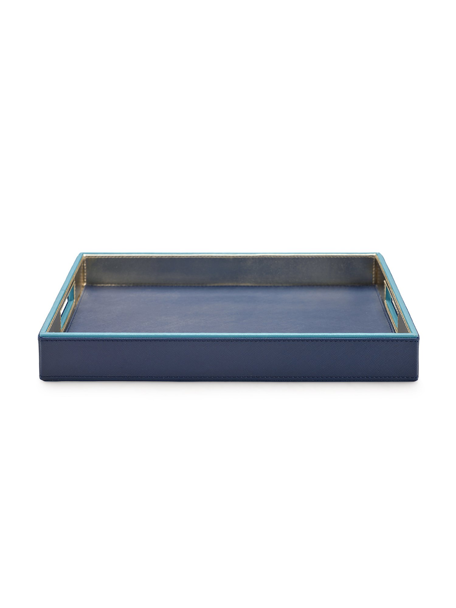 Pure Home and Living Blue MDF Solid Tray