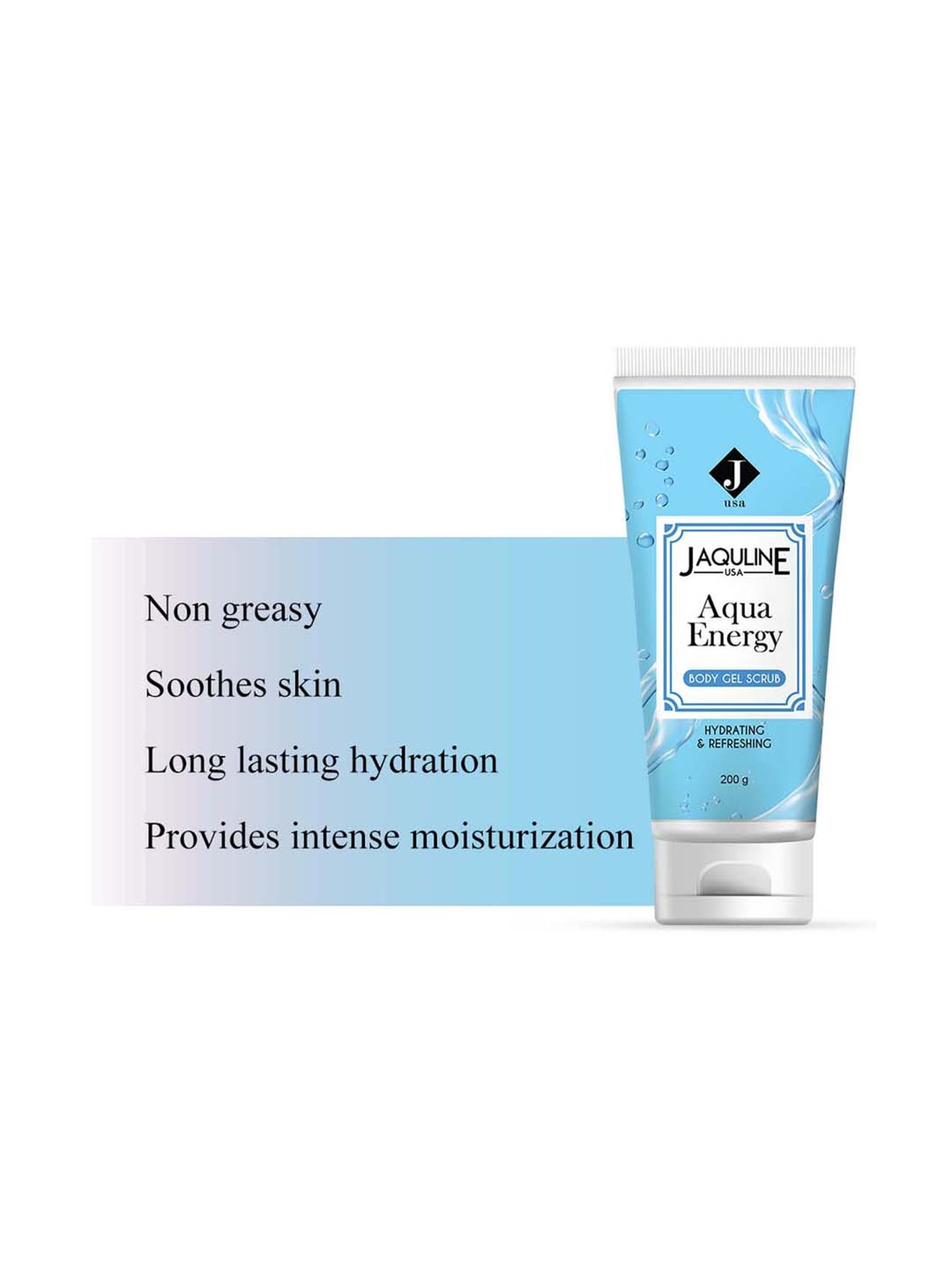 Jaquline USA Aqua Energy Body Scrub - 200 gm