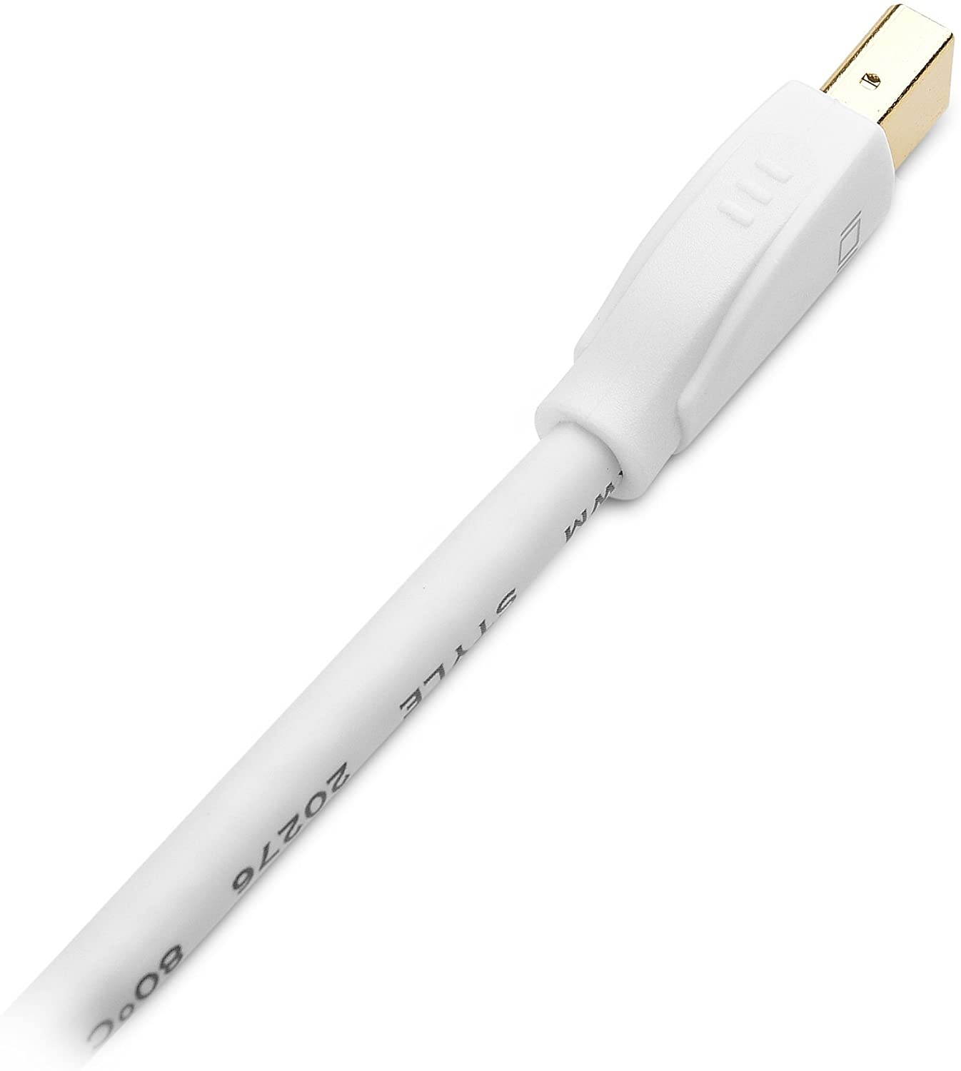 Cable Matters Mini DisplayPort to HDTV Cable in White 3 Feet - Thunderbolt and Thunderbolt 2 Port Compatible