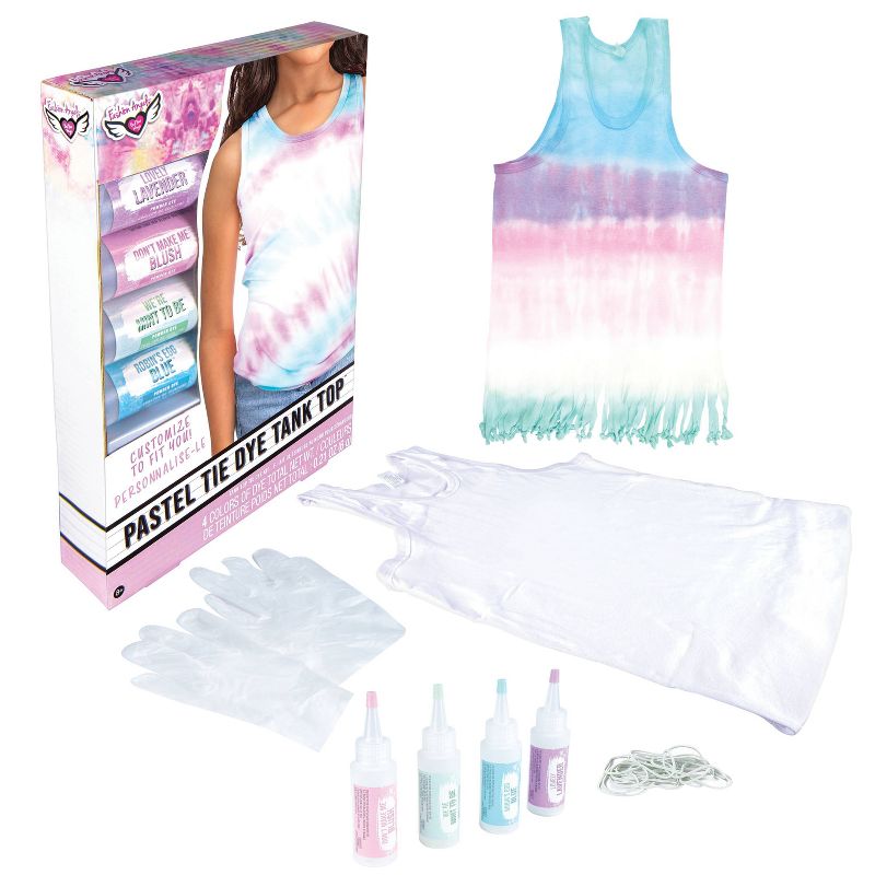 Pastel Tie Dye Tank Top Kit - Fashion Angels