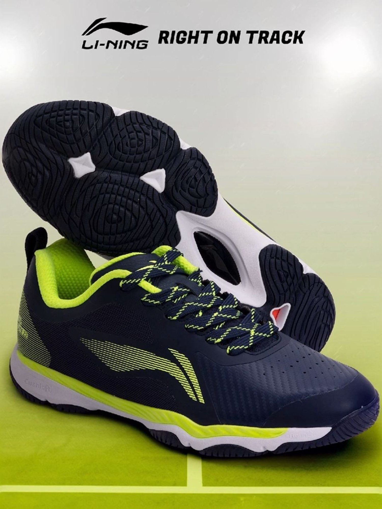 Li-Ning Men's RANGER LITE Z2 Navy Indoor Court Shoes
