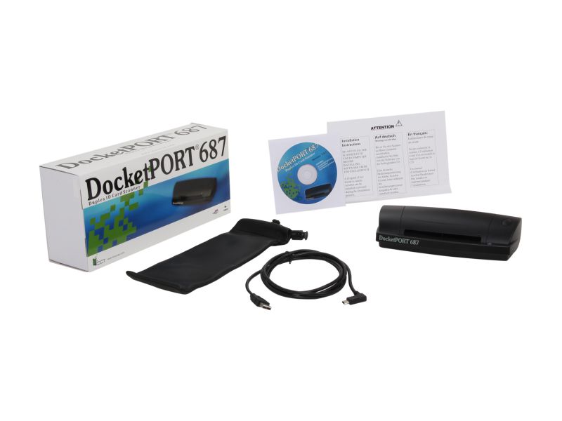 PenPower DocketPort 687 SWOCR0687 Duplex ID Scanner
