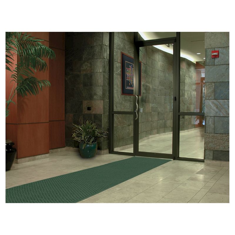 Hunter Green Solid Doormat - (3'X5') - HomeTrax