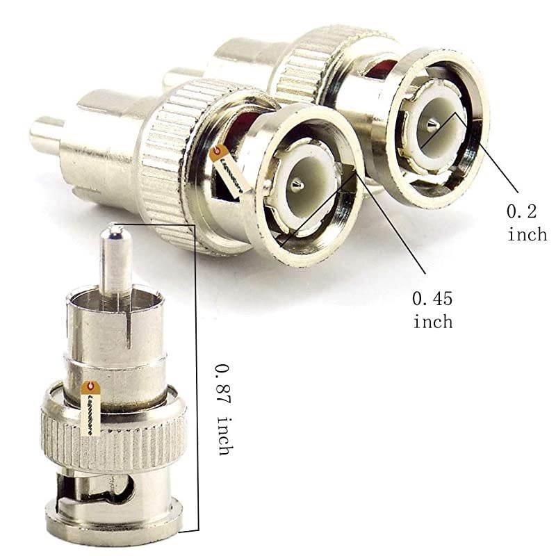 Pcs High Frequency 3GHz F81 Barrel Connectors Couplers
