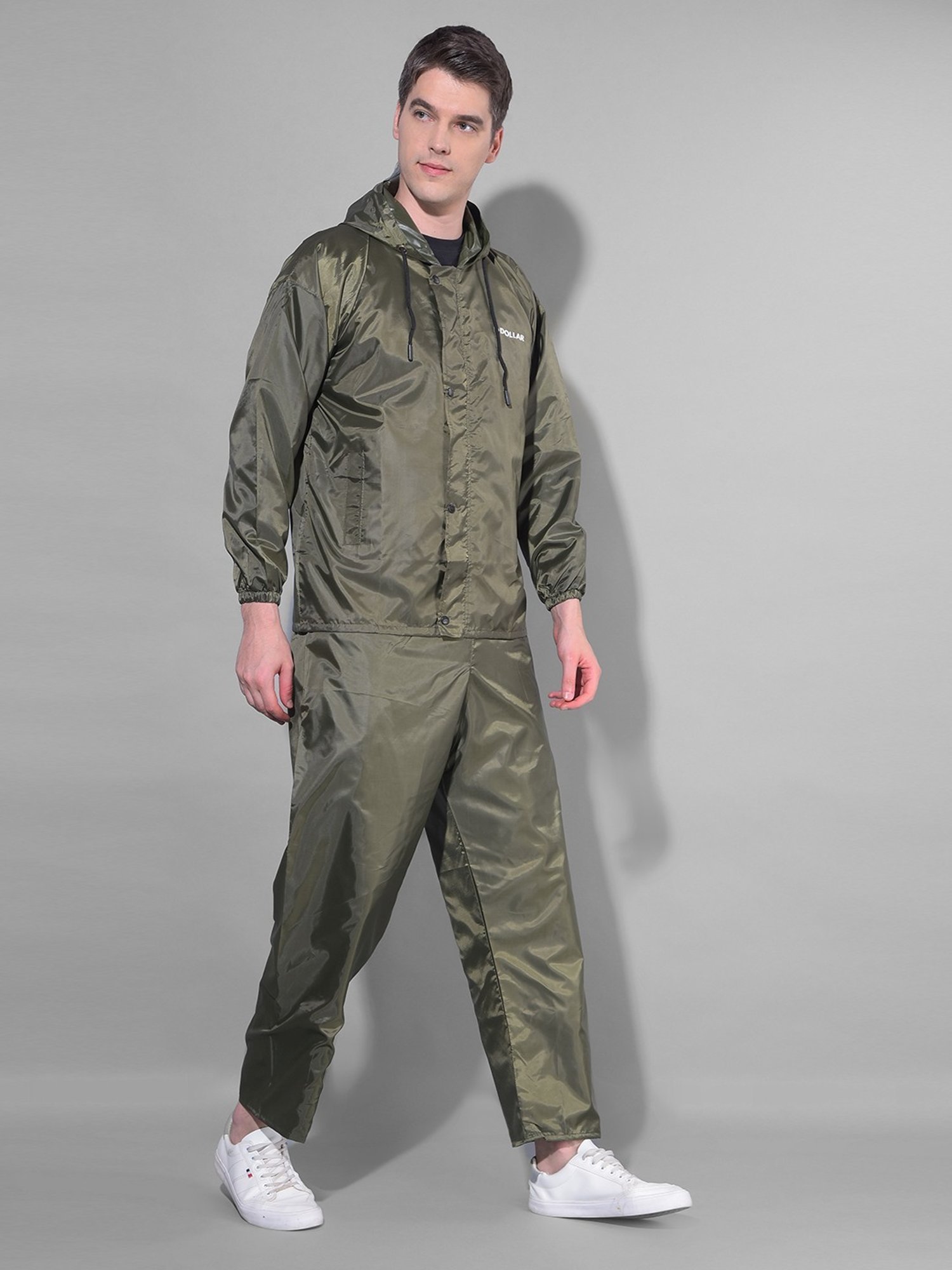 Dollar Green Regular Fit Raincoat Set