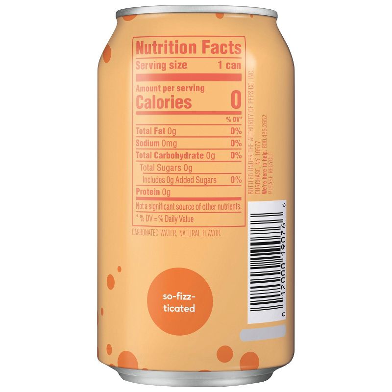 bubly White Peach Ginger Sparkling Water - 8pk/12 fl oz Cans