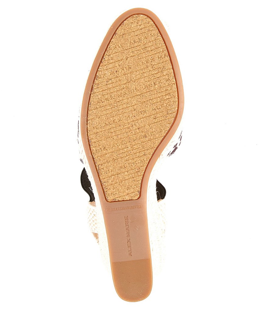 Alex Marie Palmari Leopard Print Espadrille Wedges
