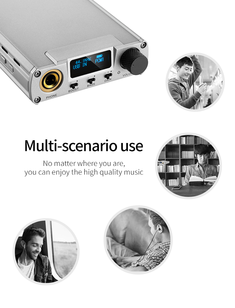 XDUOO XD-05 Plus Portable "Desktop" Headphone Amplifier 32bit/384kHZ DSD256 DAC Headphone Amplifier