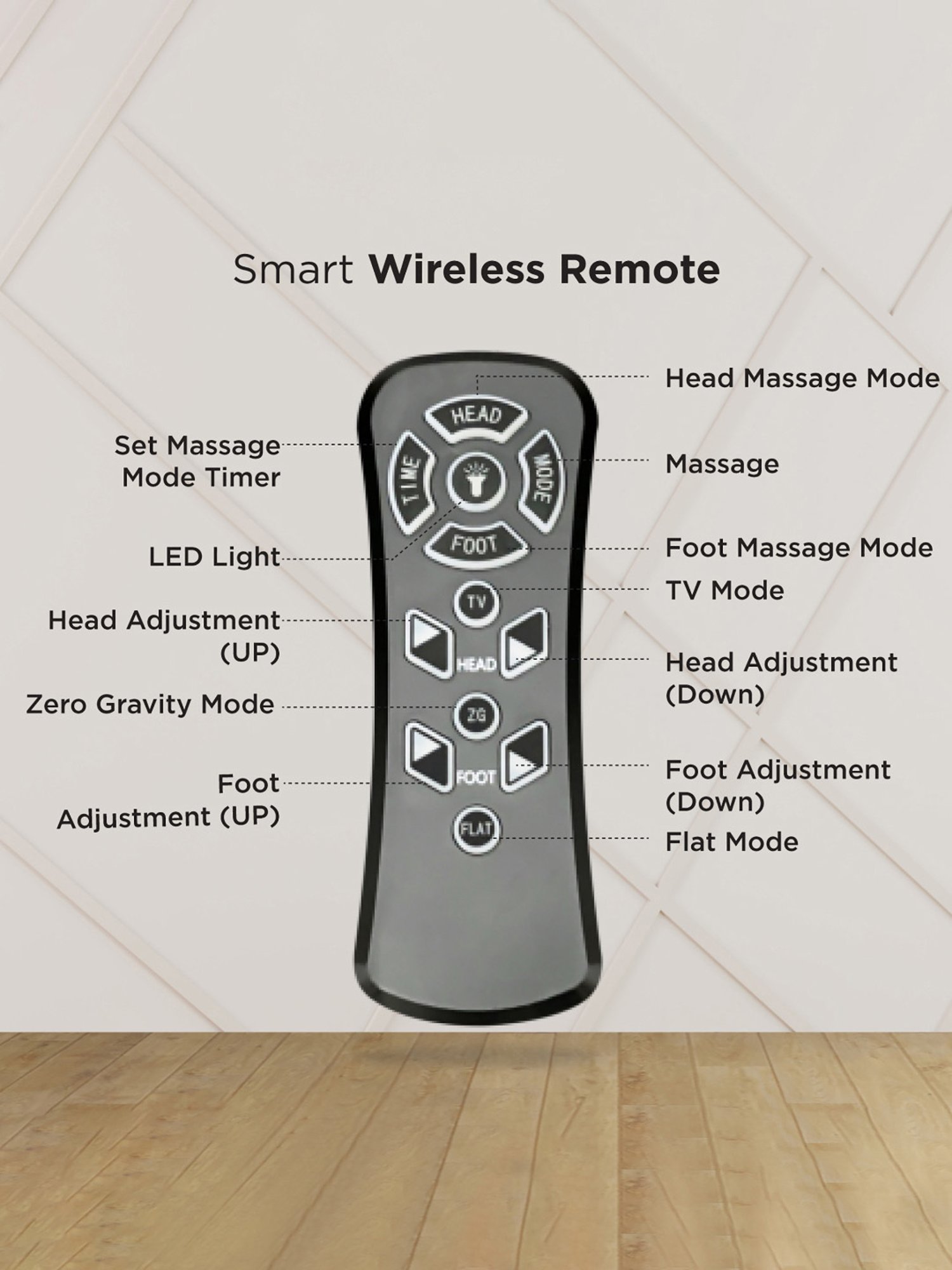 Duroflex Plush Brown Sheesham Wood Queen Bed in Honey Finish