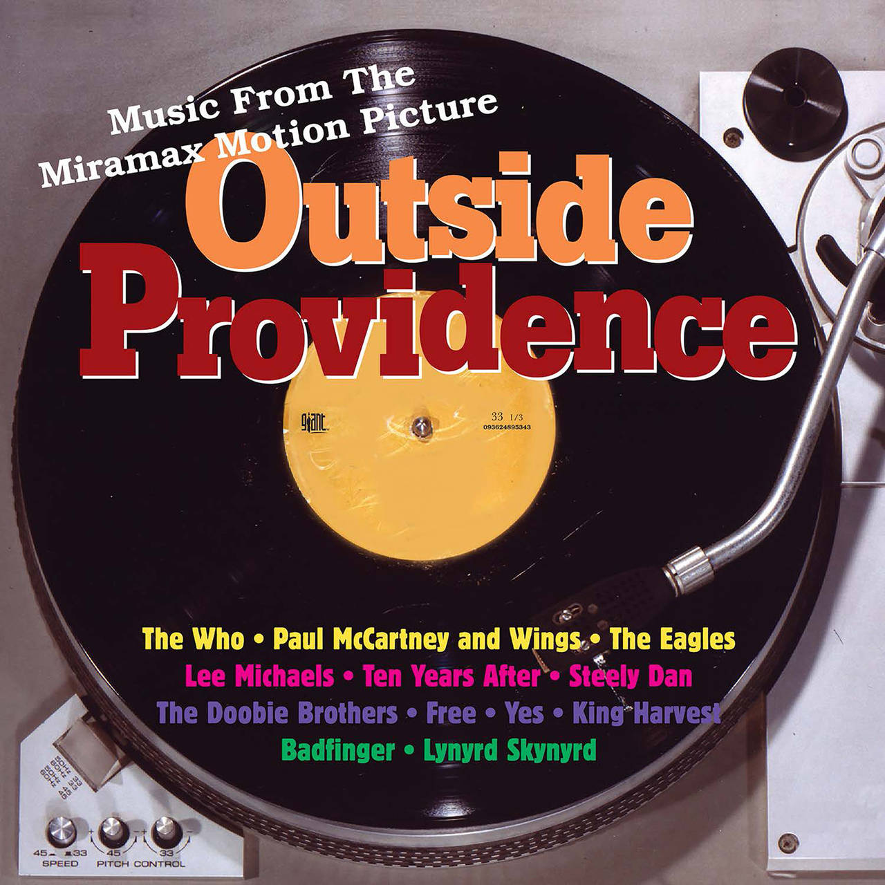 Outside Providence Soundtrack 2LP (Orange Vinyl)