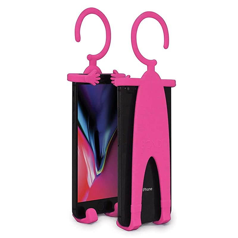 Plus Unique Flexible Cell Phone Holder for Car Made of Silicon Made specifically for All Those Larger Smartphones Like The iPhone 6 Plus Note Galaxy More Pink
