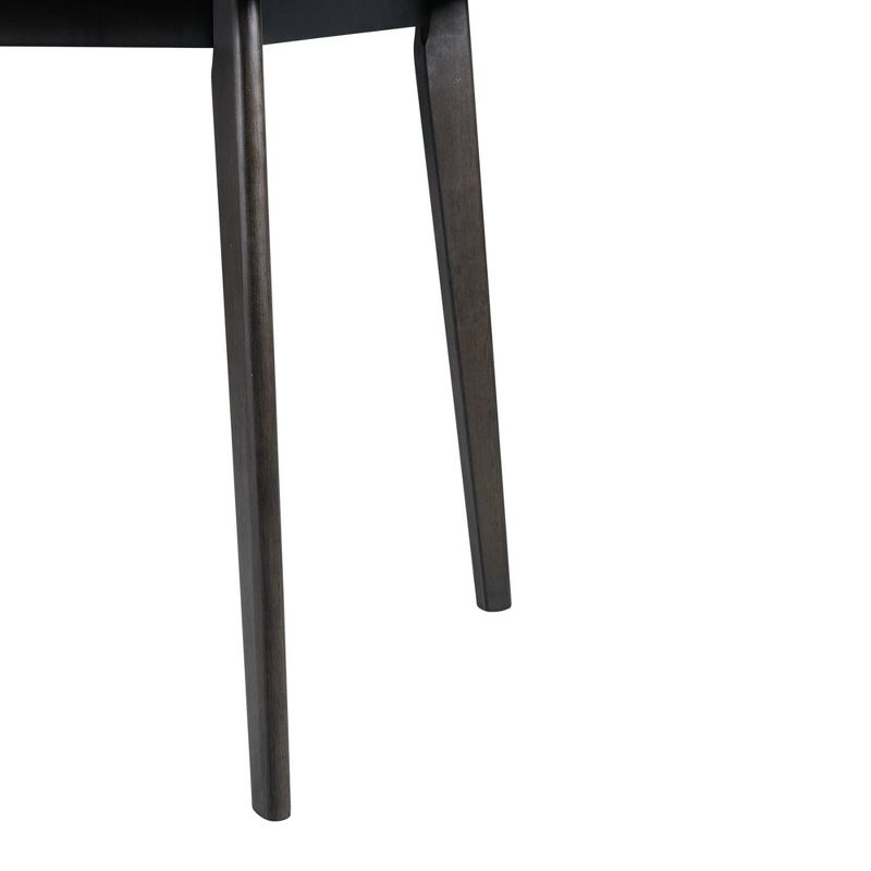 5pc Vail Round Dining Set Navy/Brown - Picket House Furnishings