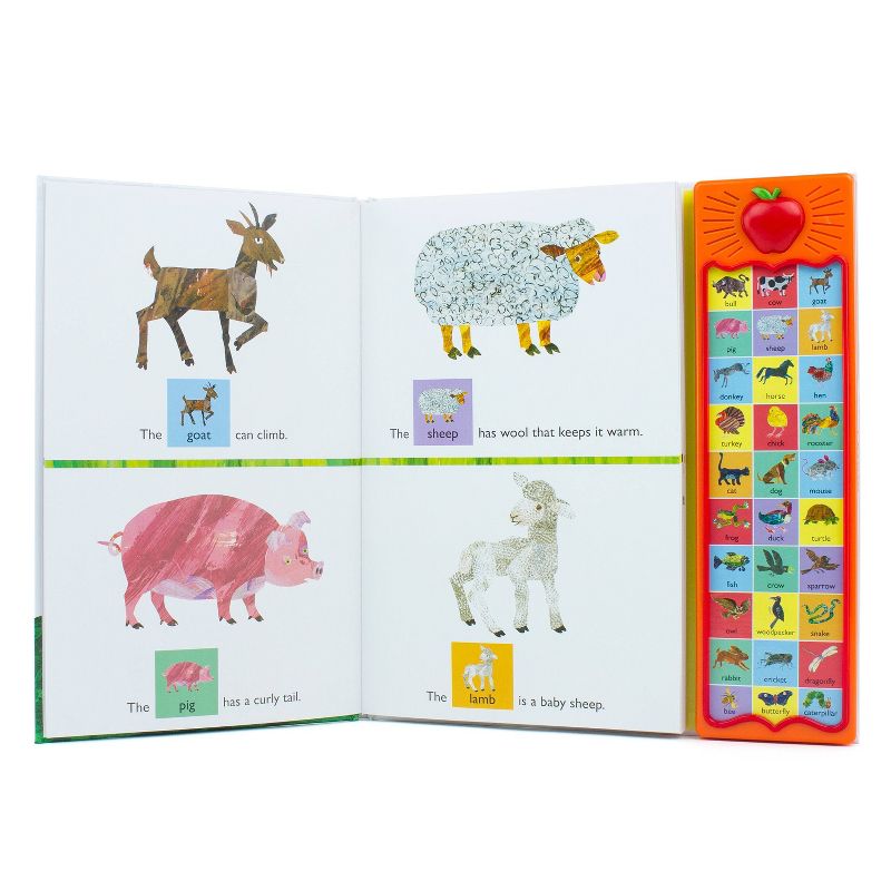 World of Eric Carle Around the Farm 30 Animal Sound (Hardcover)