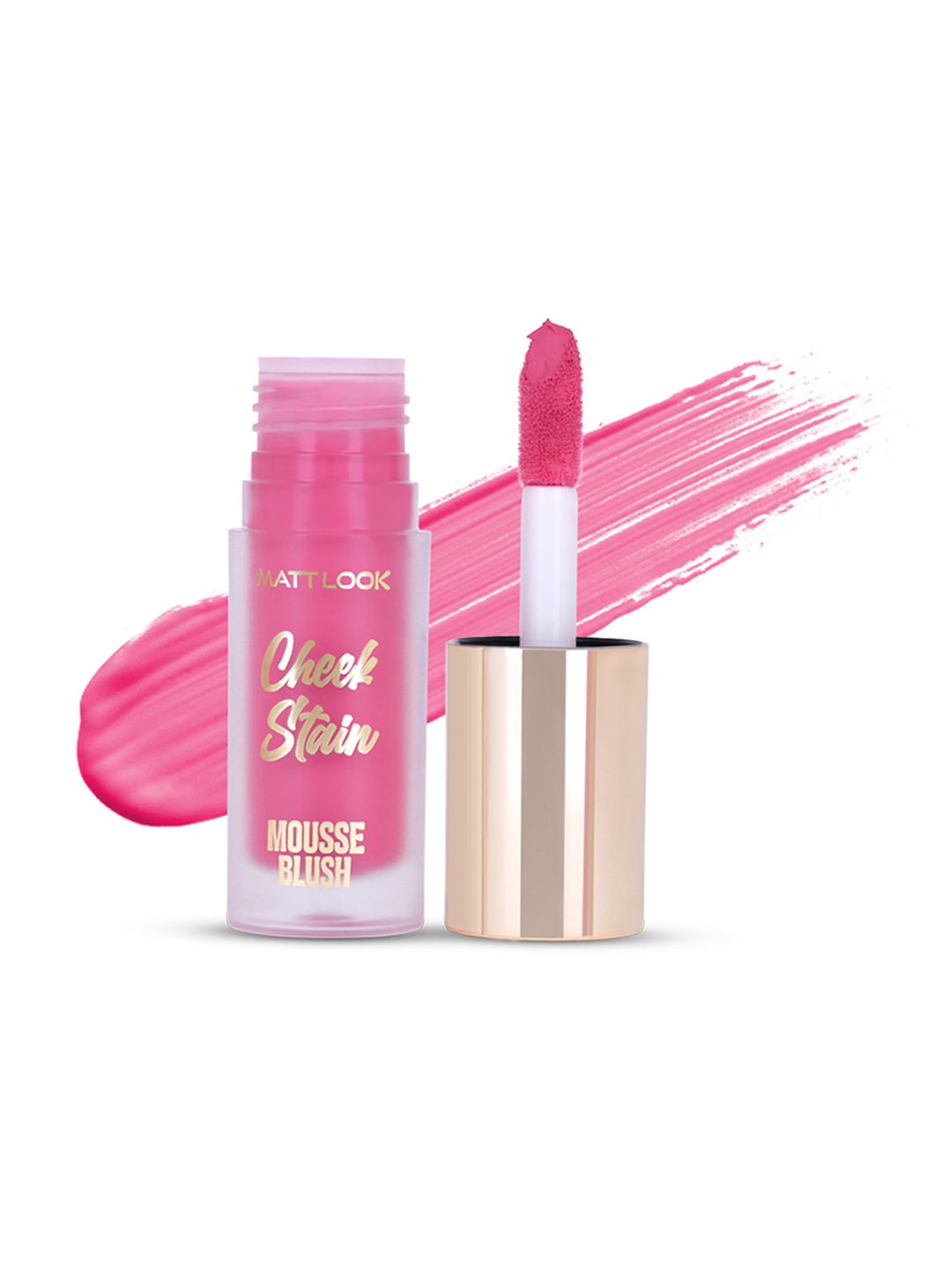 Matt Look Cheek Stain Mousse Blush 03 Roseate - 6.5 gm