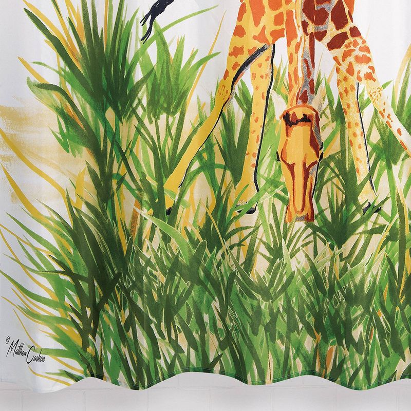 Hungry Giraffe Shower Curtain - Allure Home Creation