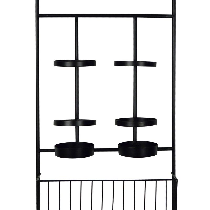 3pc Module Metal Wine Rack Black - New View