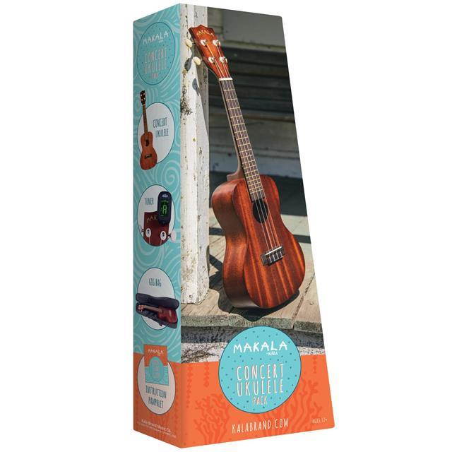 Kala Makala Concert Ukulele Starter Pack