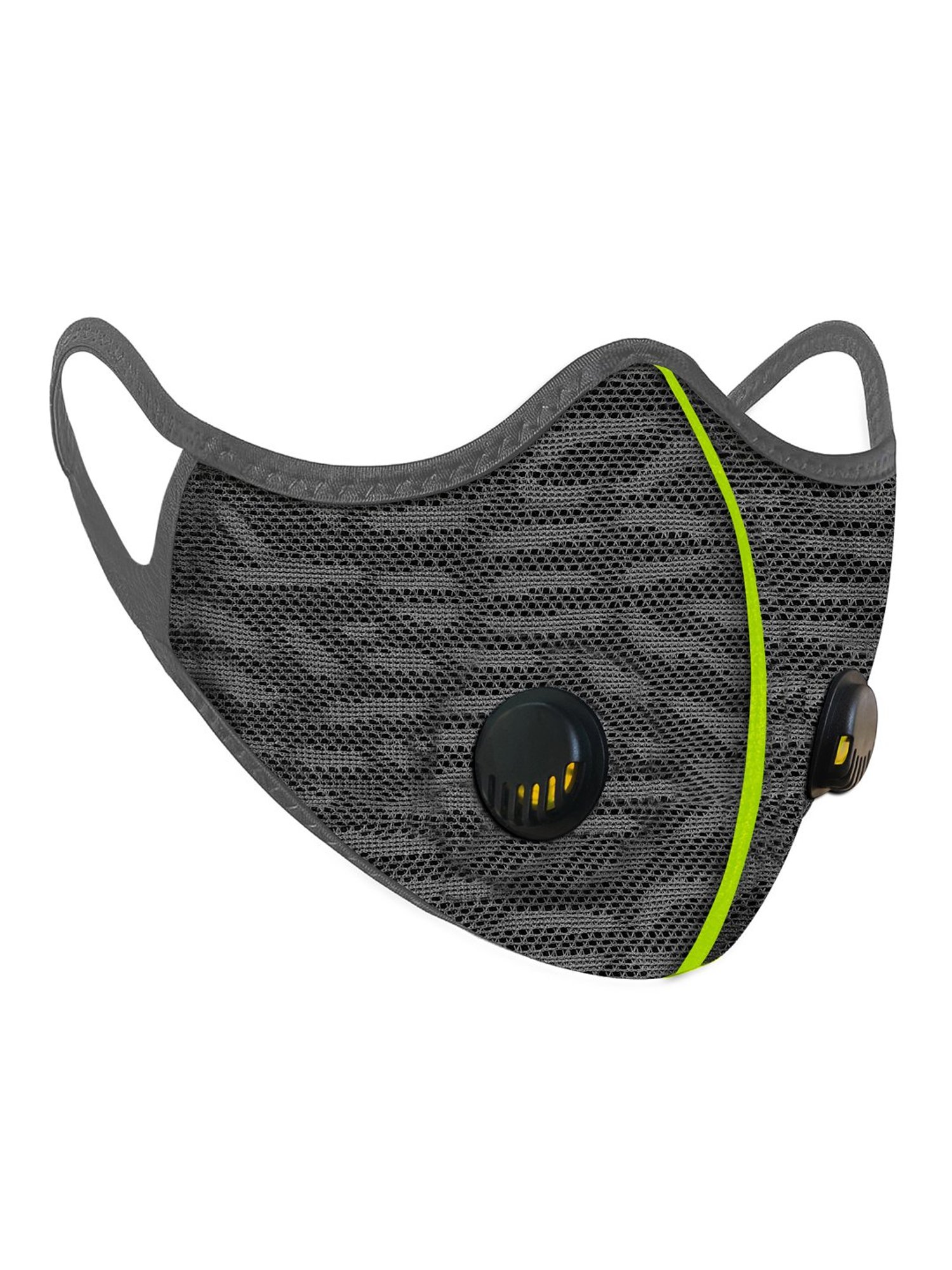 Lioncrown 4 Layered N95 Face Mask with Dural Air Valves