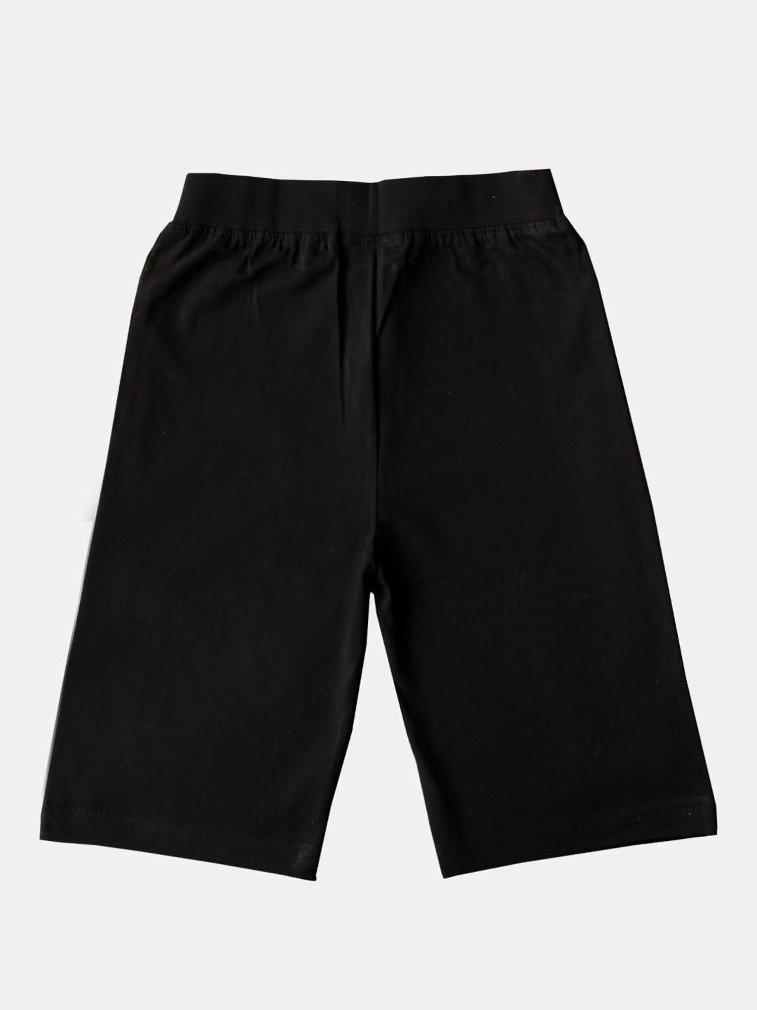 Kiddopanti Kids Coral & Neon Green Logo Cycling Shorts (Pack of 2)