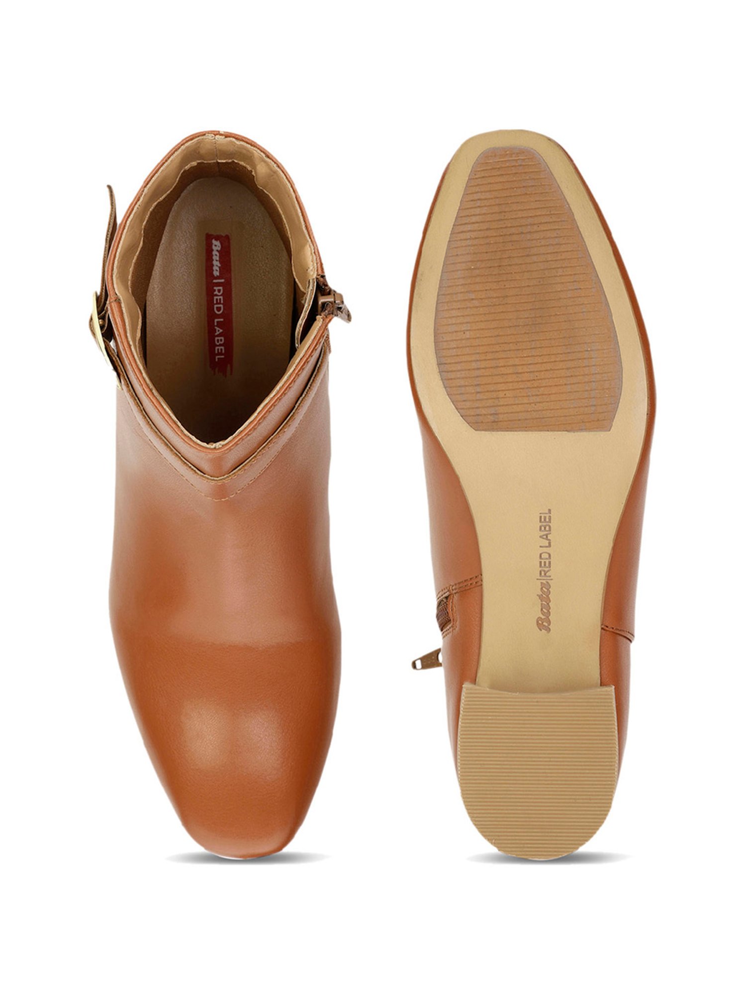 Bata Women's DEMI Brown Booties