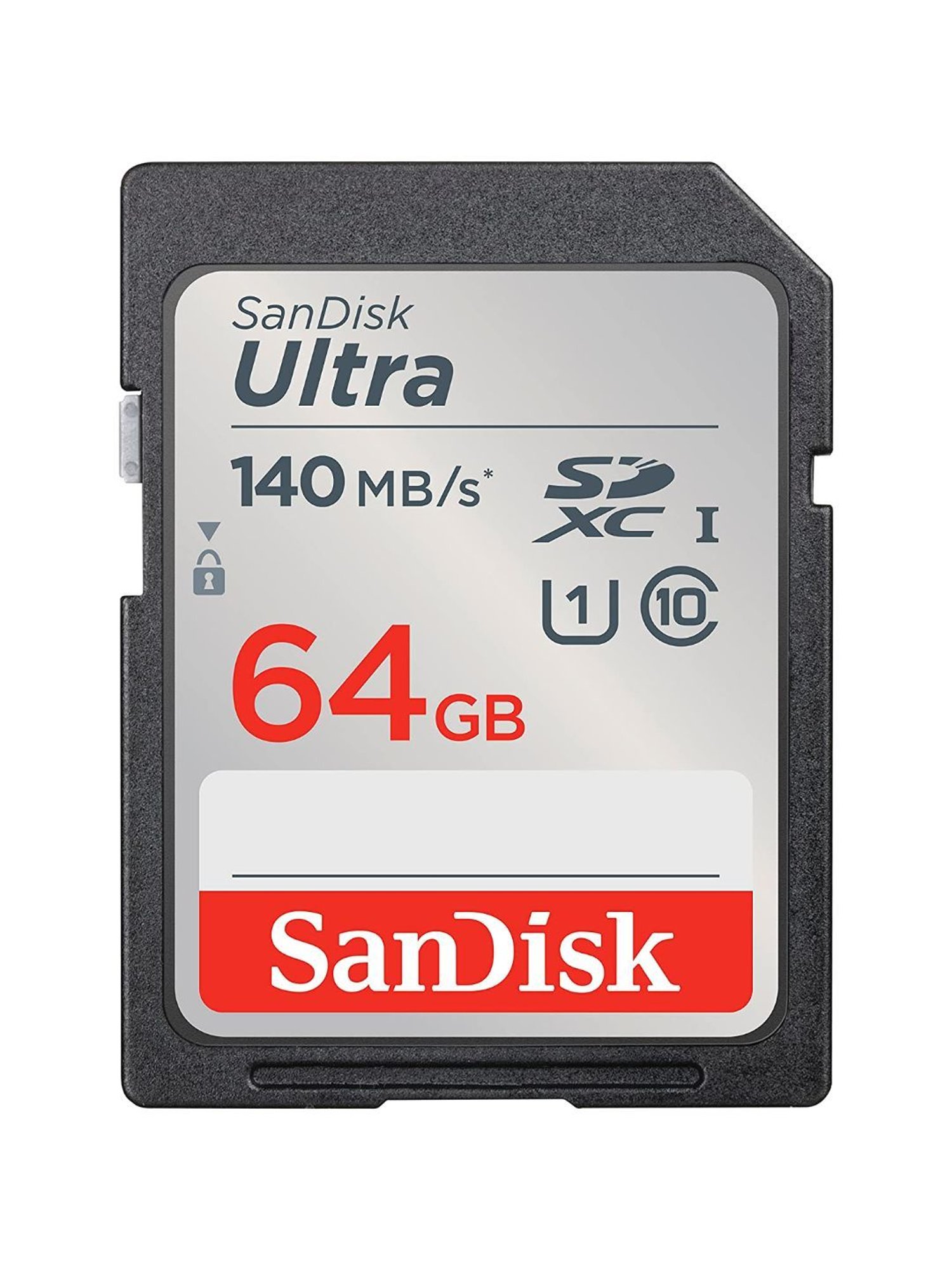 SanDisk Ultra UHS I 64GB SD Card 140MB per second for DSLR and Mirrorless Cameras