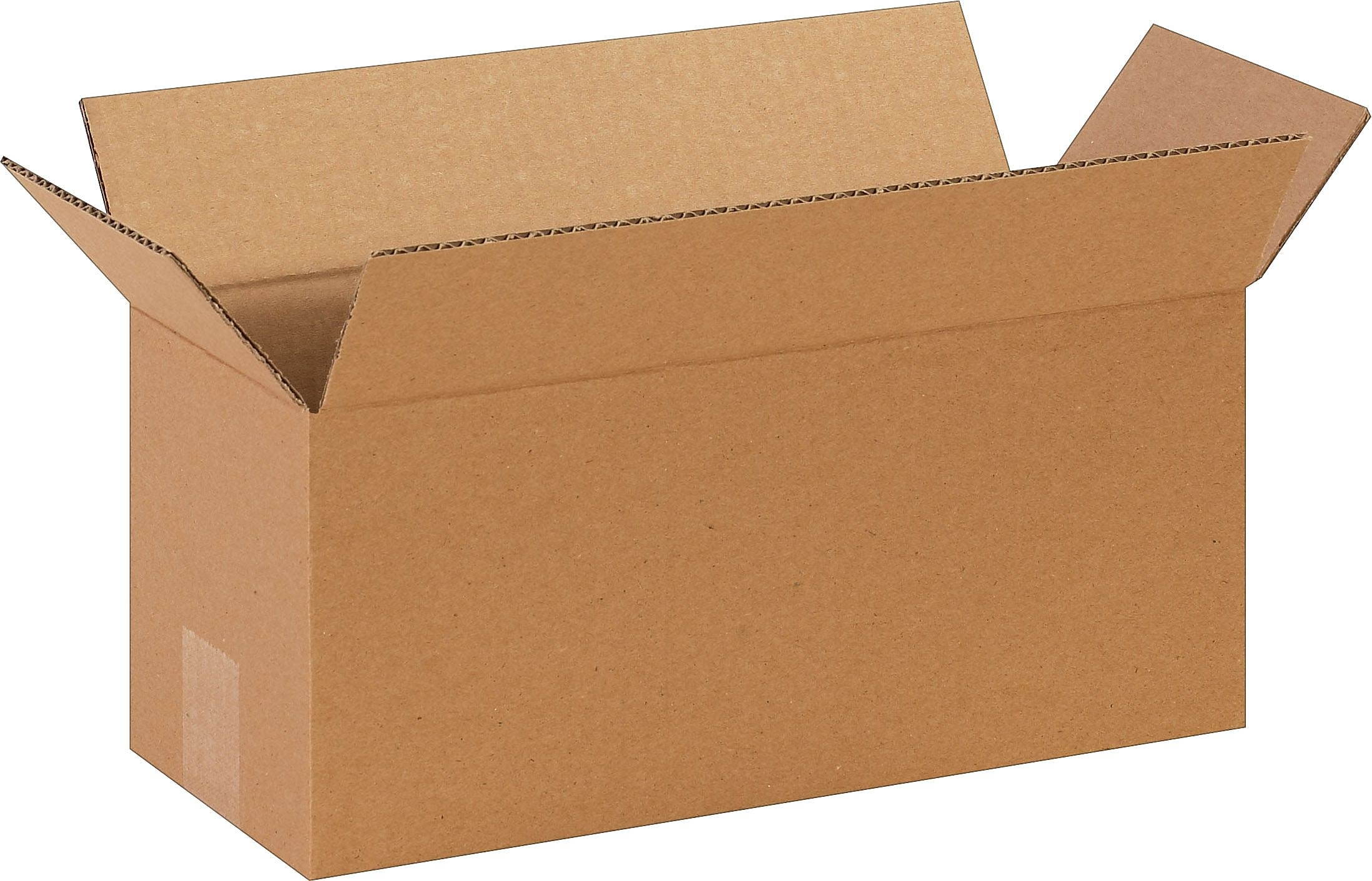 The Packaging Wholesalers 14 x 6 x 6 Shipping Boxes 32 ECT Brown BS140606