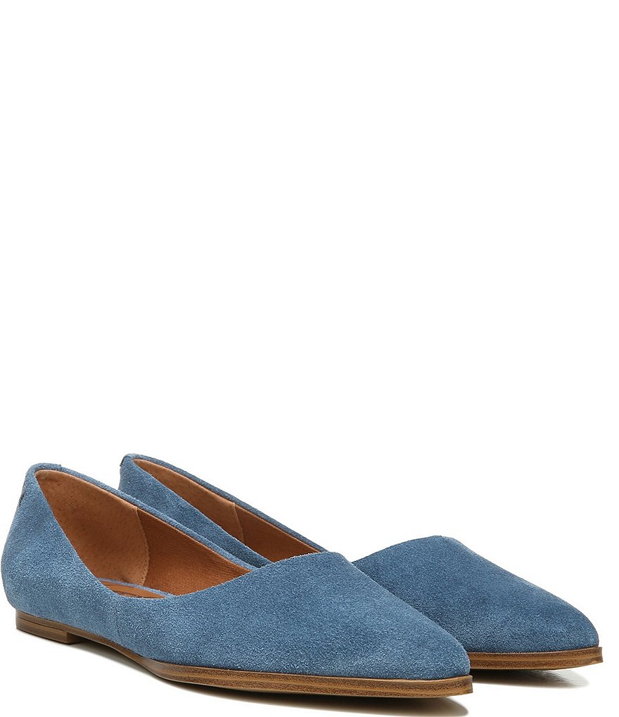Zodiac Hill Suede Pointed Toe Flats