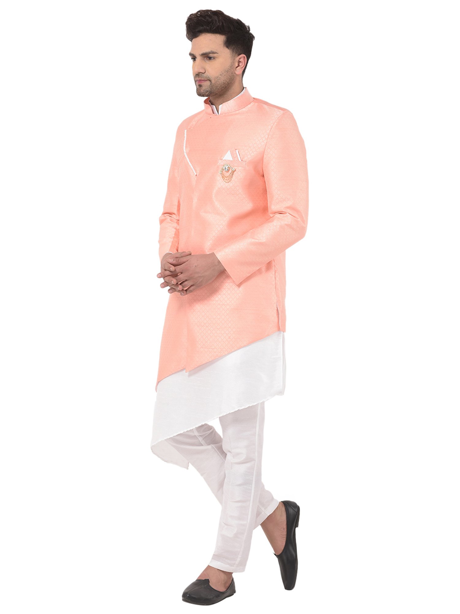 SG RAJASAHAB Multi Regular Fit Kurta Set