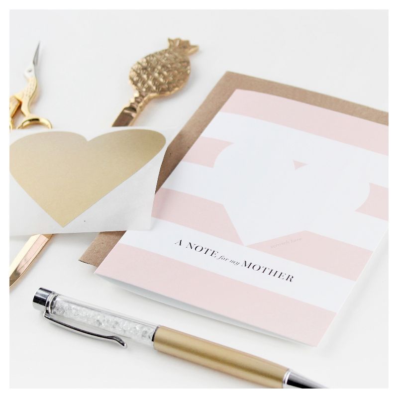 3ct Heart Shaped Family Scratch-off Greeting Cards
