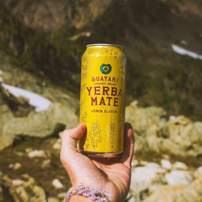 Guayaki Yerba Mate Lemon Elation - 15.5 fl oz Can