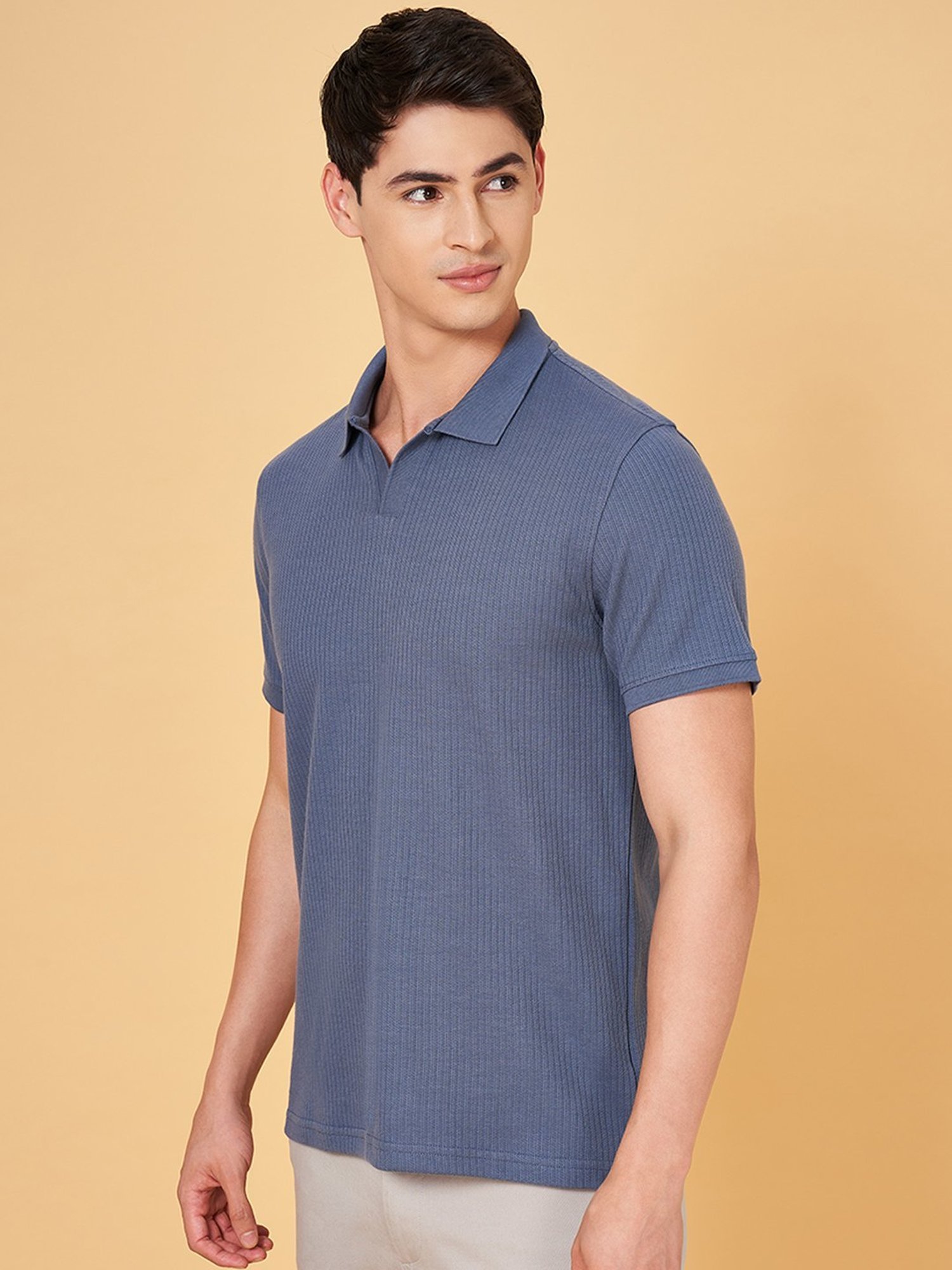 Byford By Pantaloons Pacific Coast Slim Fit Polo T-Shirt