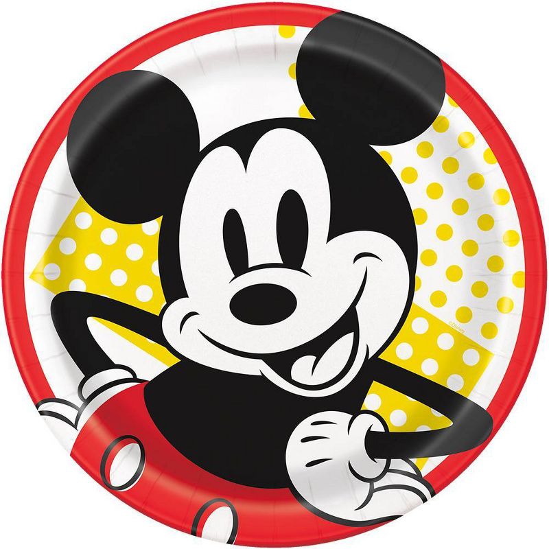 Mickey Mouse & Friends 9" 8ct Dinner Paper Plates