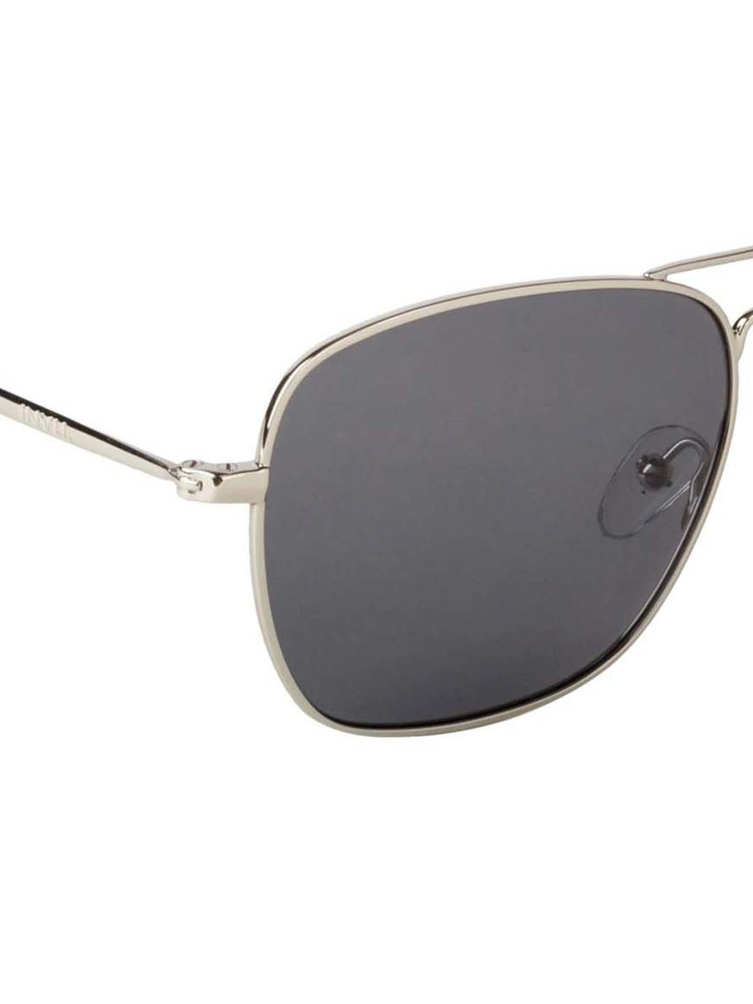INVU Grey Aviator UV Protection Unisex Sunglasses