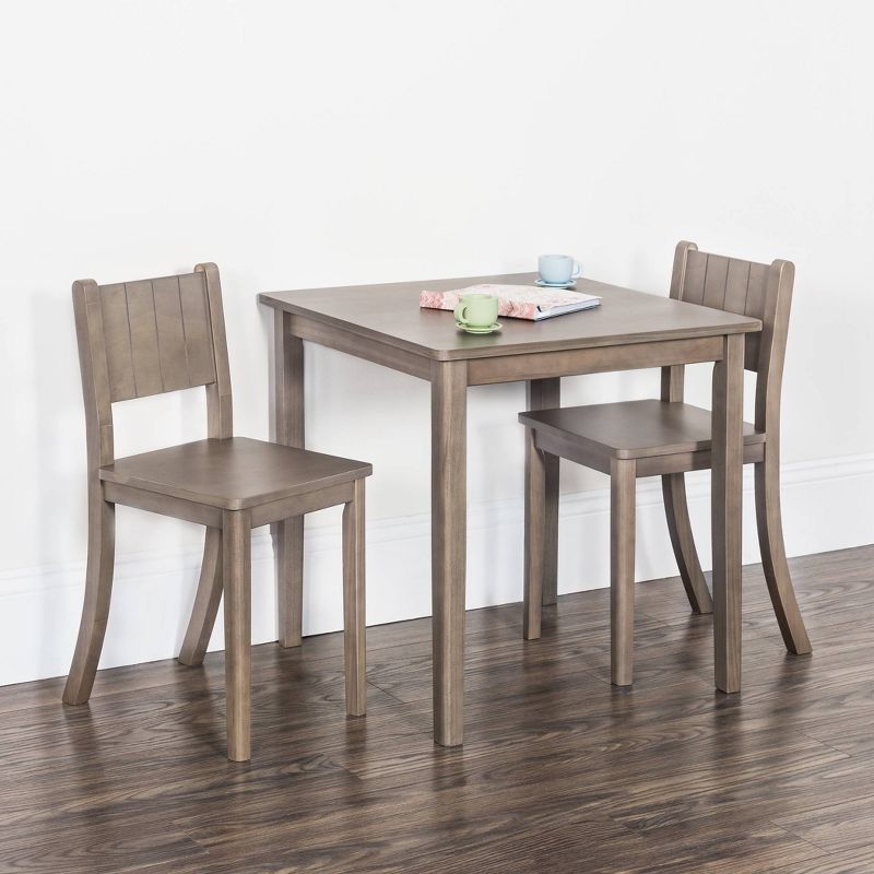 Child Craft Cafe Table and Chairs - Dusty Heather