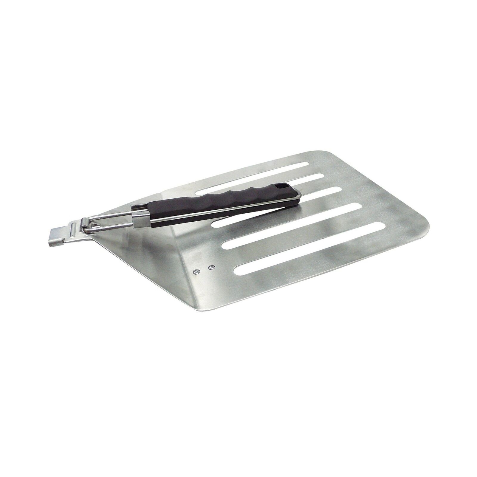 Mr. BBQ Stainless Steel Oversized Spatula with Folding Handle - Perfect for F...