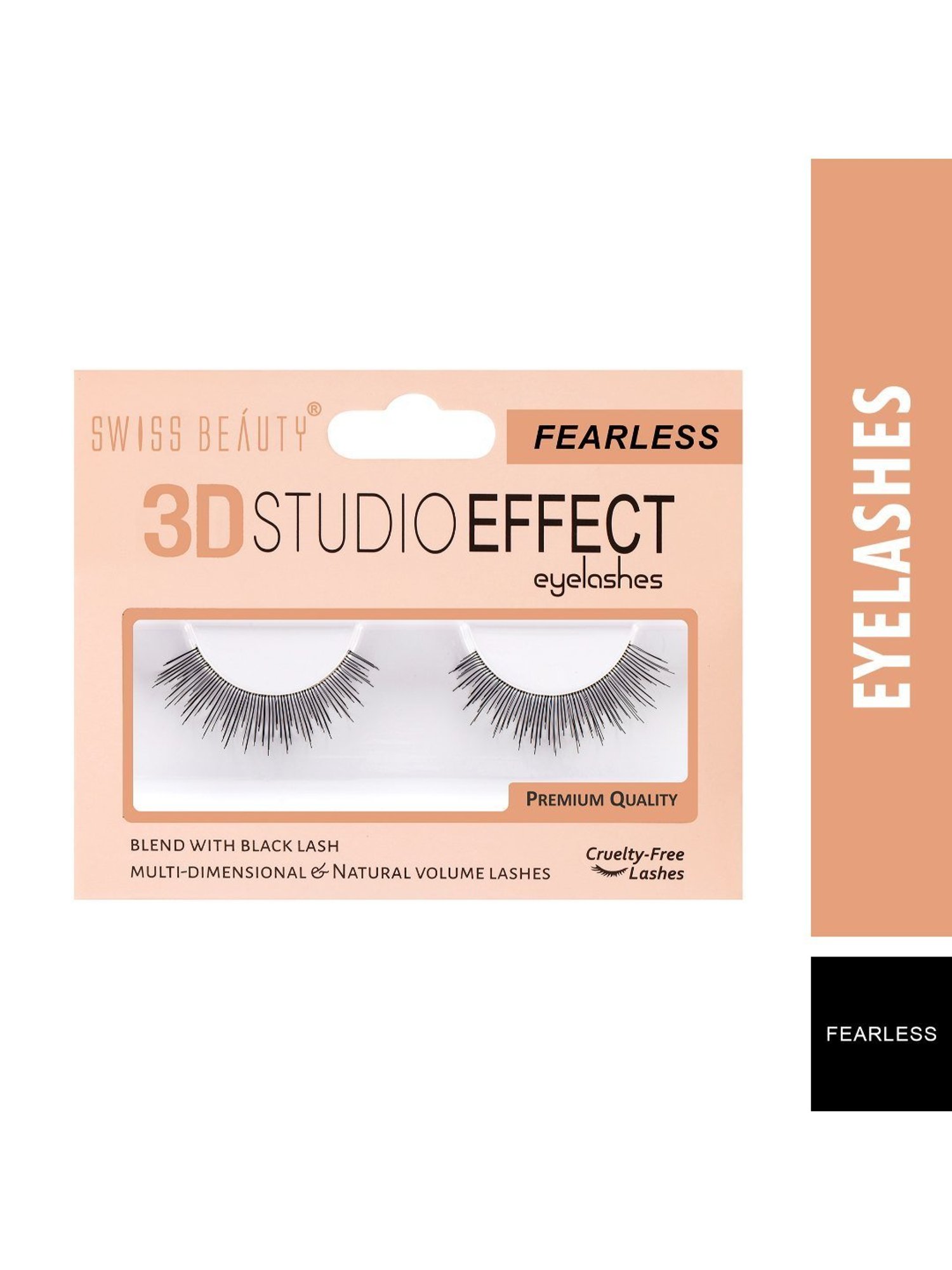 SWISS BEAUTY 3D Studio Effect Eyelashes - Fearless