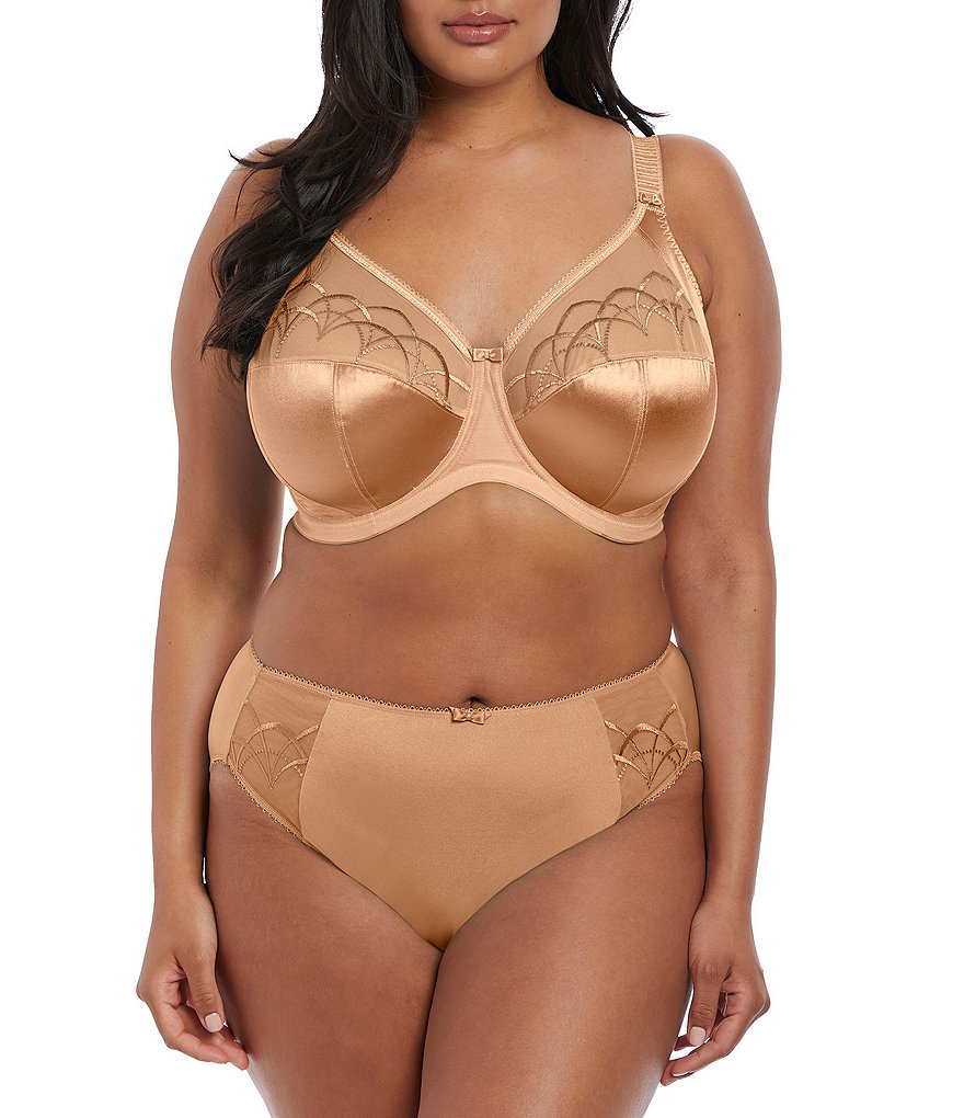 Elomi Plus Cate Full-Busted Contour U-Back Underwire Bra