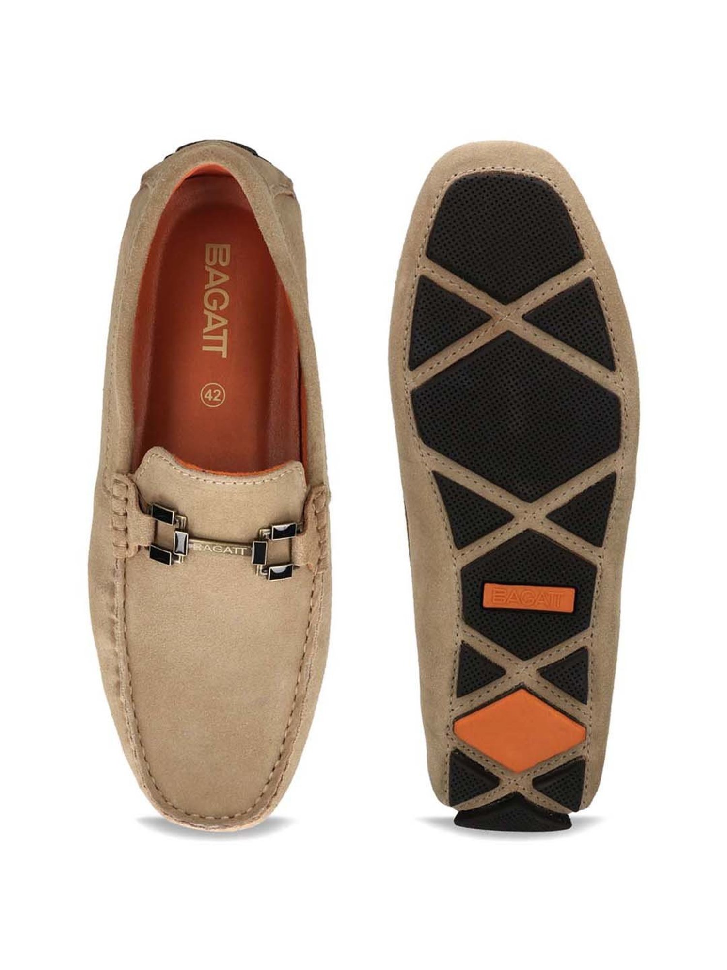 Bagatt Men's Hexa Beige Loafers